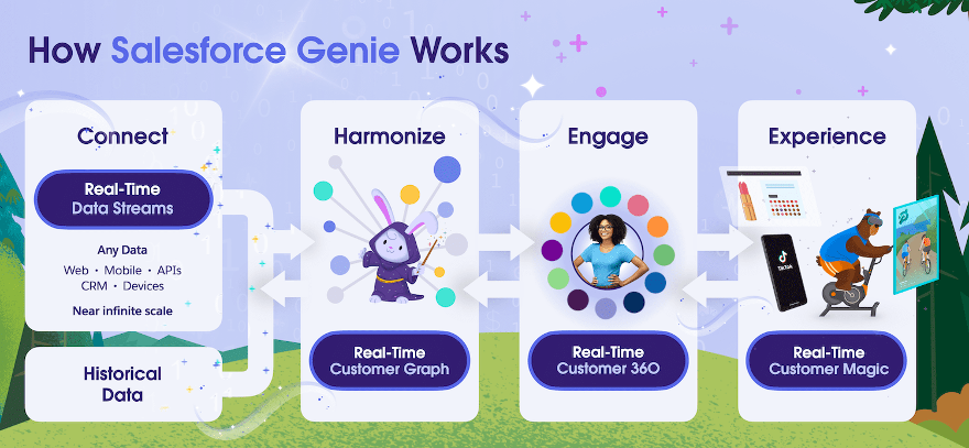 How Salesforce Genie Works